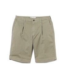 BEAMS F（ビームスエフ）の「【別注】GERMANO / コットンストレッチ ギャバジン 1プリーツ ショーツ（その他パンツ）」