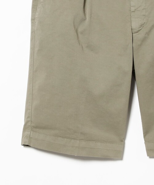 BEAMS F(ビームスエフ)の「【別注】GERMANO / コットンストレッチ ギャバジン 1プリーツ ショーツ(その他パンツ・メンズ・ナチュラル/カーキ・46/44/50/48)」の12枚目の写真