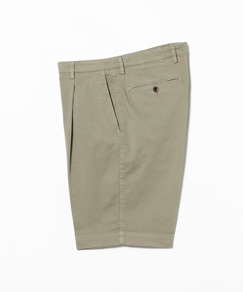 BEAMS F(ビームスエフ)の「【別注】GERMANO / コットンストレッチ ギャバジン 1プリーツ ショーツ(その他パンツ・メンズ・ナチュラル/カーキ・46/44/50/48)」の11枚目の写真