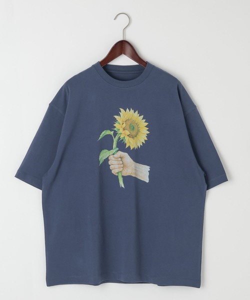 niko and...(ニコアンド)の「マンストーリーTEE(Tシャツ/カットソー・メンズ・オフホワイト/ネイビー・MEDIUM/LARGE)」の11枚目の写真