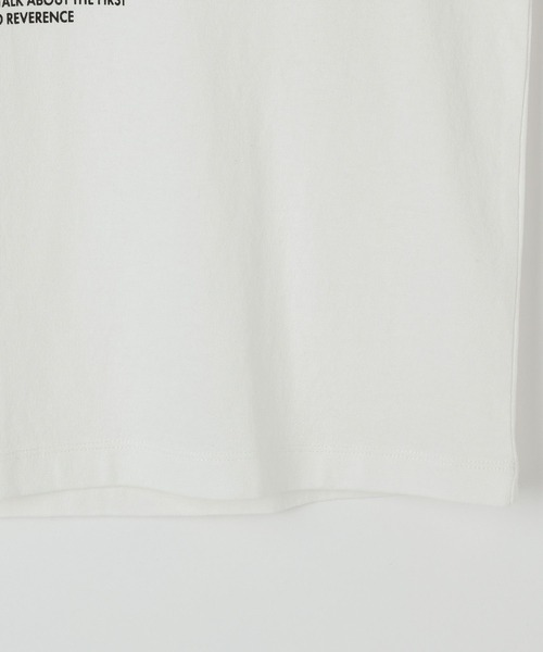 niko and...(ニコアンド)の「マンストーリーTEE(Tシャツ/カットソー・メンズ・オフホワイト/ネイビー・MEDIUM/LARGE)」の16枚目の写真