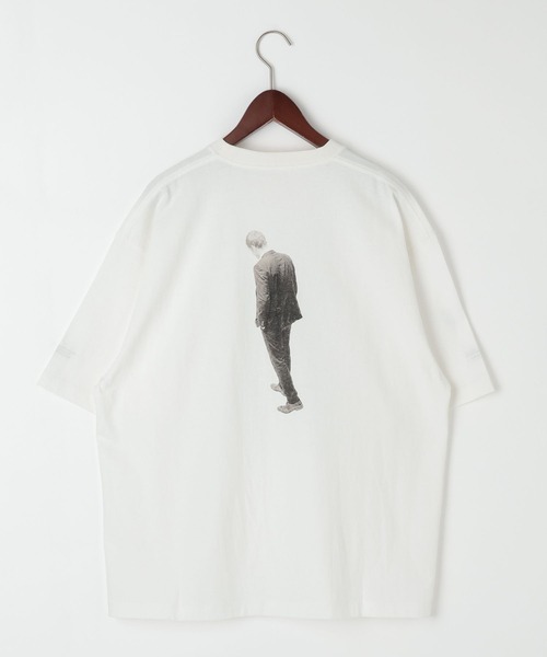 niko and...(ニコアンド)の「マンストーリーTEE(Tシャツ/カットソー・メンズ・オフホワイト/ネイビー・MEDIUM/LARGE)」の10枚目の写真