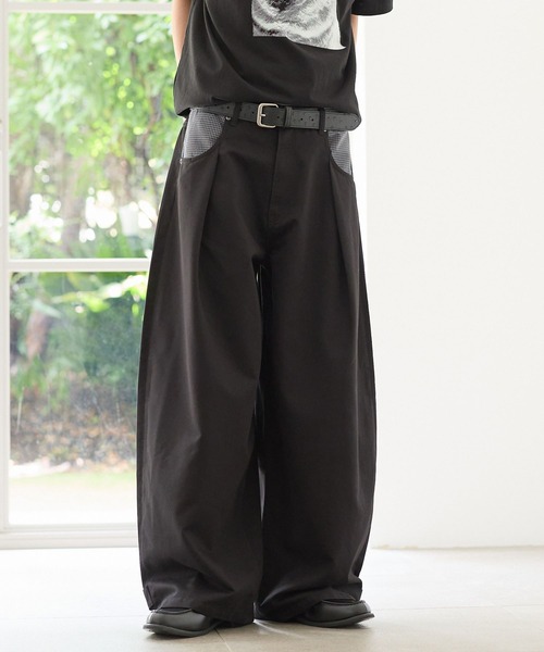 PBLIM（ページボーイリム）の「《UNISEX》チェックポケットワイド