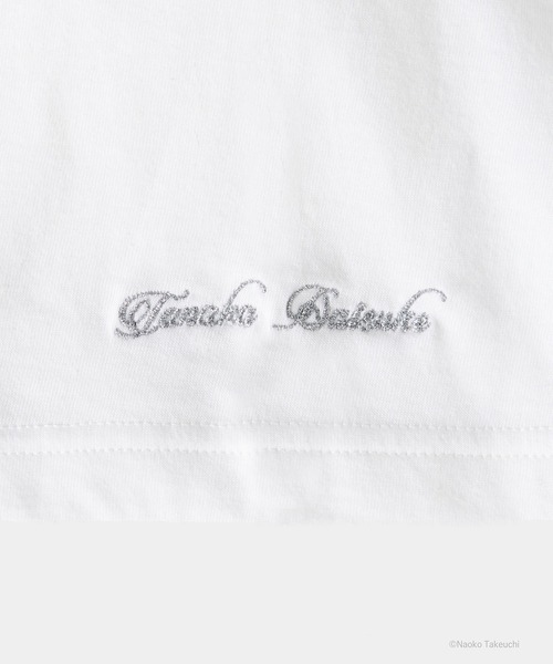 tanakadaisuke(タナカダイスケ)の「【tanakadaisuke/タナカダイスケ】Cosmic Heart Compact T-shirt/コズミックハートコンパクトTシャツ(Tシャツ/カットソー・レディース・ブラック/ホワイト・M/S)」の19枚目の写真