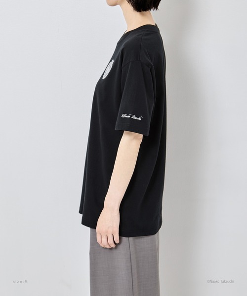 tanakadaisuke/タナカダイスケ】Cosmic Heart Compact T-shirt