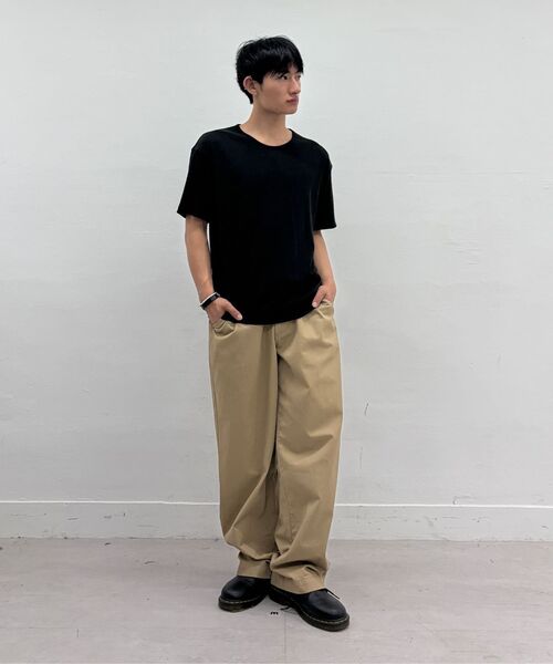 Millo Archive（ミロ アーカイブ）の「フォイドチノパンツ[ブラック]（その他パンツ・メンズ・その他・MEDIUM/LARGE/X-LARGE）」の7枚目の写真