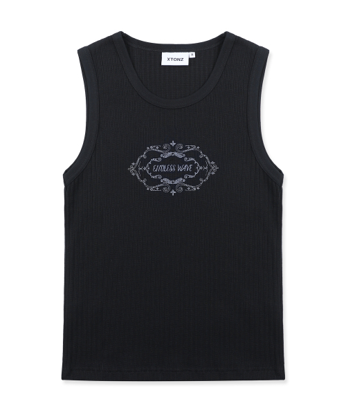 XTONZ(エクストーンズ)の「XTT157 レリック スリーブレス (ブラック)(Tシャツ/カットソー・レディース・その他・MEDIUM/LARGE)」の4枚目の写真