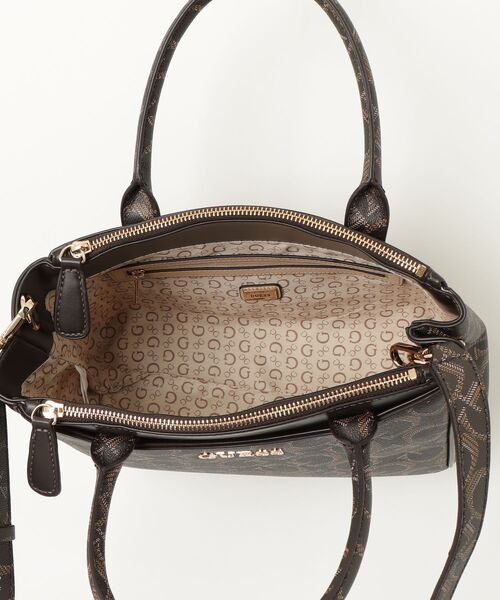 Guess（ゲス）の「ELLIOT Satchel ショルダーバッグ（ショルダーバッグ・レディース・ナチュラル・ONE SIZE）」の3枚目の写真