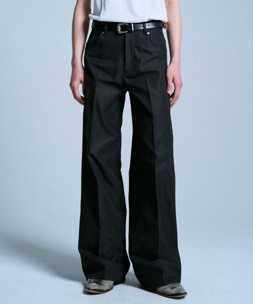 CLEL core.】Super 100s Bishu Wool Slacks / スーパー100s 尾州ウール