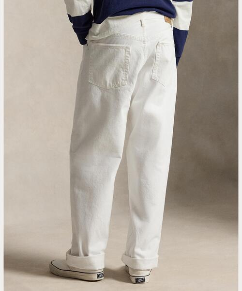 POLO RALPH LAUREN(ポロ ラルフ ローレン)の「Rivington リラックス ジーンズ(デニムパンツ・メンズ・ホワイト・28/30/30/30/32/30/34/32)」の5枚目の写真