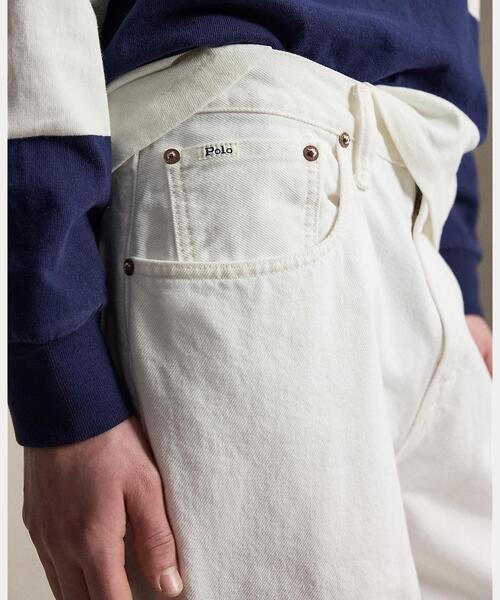 POLO RALPH LAUREN(ポロ ラルフ ローレン)の「Rivington リラックス ジーンズ(デニムパンツ・メンズ・ホワイト・28/30/30/30/32/30/34/32)」の6枚目の写真
