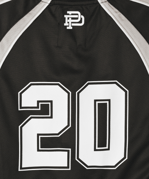 PHYPS MOTORCYCLE(フィップスモーターサイクル)の「Womens Mesh Crop Football Tee Black(Tシャツ/カットソー・レディース・その他・SMALL/MEDIUM)」の5枚目の写真