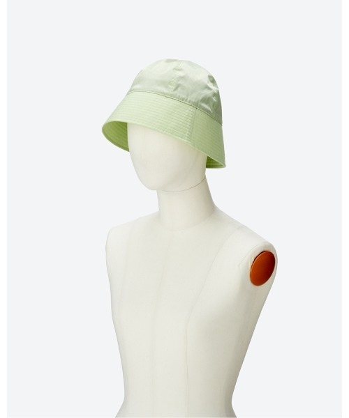 KIJIMA TAKAYUKI(キジマ タカユキ)の「SILK LIKE SATIN SAILOR HAT(ハット・レディース・ブラック/ライム/セージグリーン・59cm/57cm)」の4枚目の写真