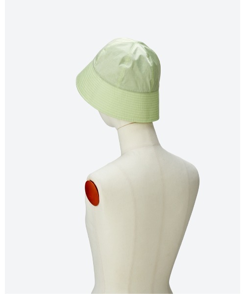KIJIMA TAKAYUKI(キジマ タカユキ)の「SILK LIKE SATIN SAILOR HAT(ハット・レディース・ブラック/ライム/セージグリーン・59cm/57cm)」の5枚目の写真