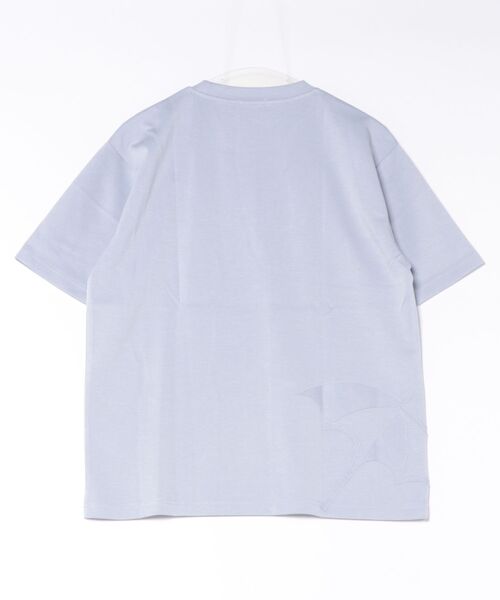 Arnold Palmer(アーノルドパーマー)の「【接触冷感/UVカット】シルキーダンボール シェア ロゴ Tシャツ(Tシャツ/カットソー・レディース・ベージュ/サックスブルー/ネイビー/ホワイト・L/XS/S/LL/M)」の8枚目の写真
