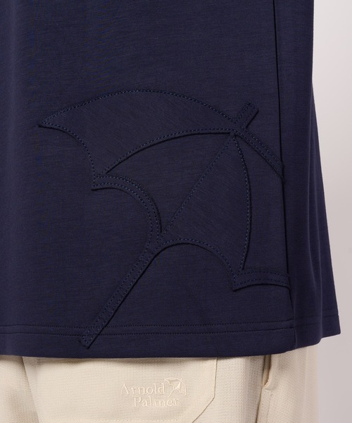 Arnold Palmer(アーノルドパーマー)の「【接触冷感/UVカット】シルキーダンボール シェア ロゴ Tシャツ(Tシャツ/カットソー・レディース・ベージュ/サックスブルー/ネイビー/ホワイト・L/XS/S/LL/M)」の7枚目の写真