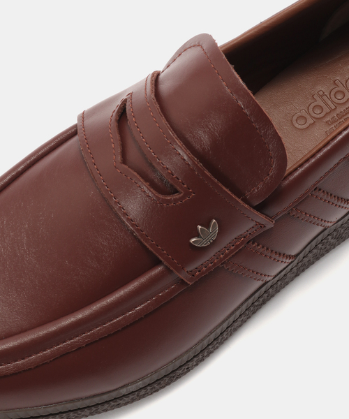 adidas Originals(アディダスオリジナルス)の「adidas Originals HANDBALL SPEZIAL LOAFER KJ5787(スニーカー・メンズ・ブラウン・23cm/28.5cm/28cm/27.5cm/27cm/26.5cm/26cm/25cm/24.5cm/24cm/23.5cm)」の3枚目の写真