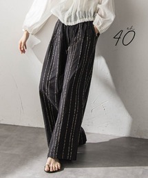 MAYSON GREY | 【40周年限定】スパンコール刺繍イージーワイドパンツ(その他パンツ)