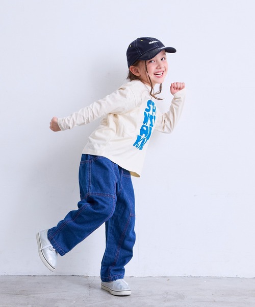 Life Support Products（ライフサポートプロダクツ）の「デニムパッチポケットパンツ（デニムパンツ・キッズ・ブラック/ブルー・80/100/95/90/150/140/130/120/110）」の12枚目の写真