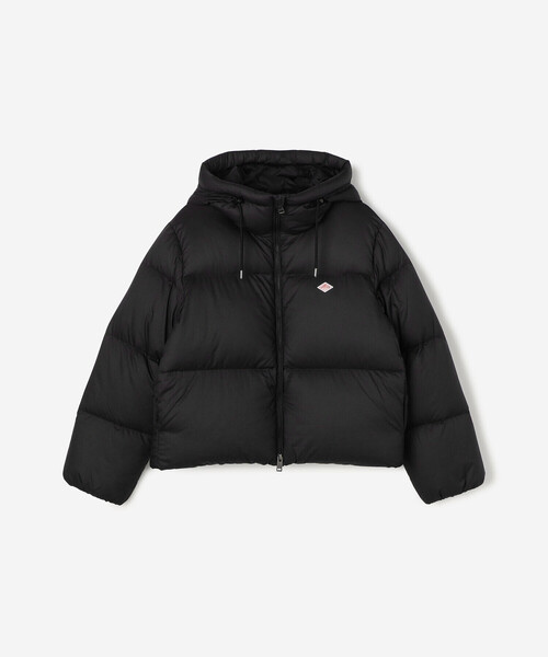 DANTON(ダントン)の「DANTON | ナイロンリップストップ ダウンフードジャケット WOMEN(ダウンジャケット/コート・レディース・ブラック/オレンジ・M)」の9枚目の写真