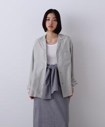 YLEVE / SILK HABUTAE PAJAMA SHIRT
