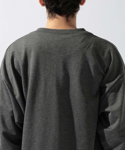 niko and...（ニコアンド）の「重ねヘンリーレイヤープルオーバー（Tシャツ/カットソー・メンズ・ブラウン/チャコール/ベージュ・MEDIUM/LARGE）」の15枚目の写真