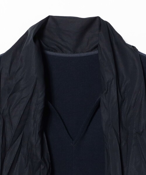 Demi-Luxe BEAMS(デミルクス ビームス)の「AK+1 / コットン リボン ノースリーブ カットソー(Tシャツ/カットソー・レディース・ネイビー/ホワイト・ONE SIZE)」の20枚目の写真