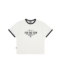 タイガー レギュラー リンガー Tシャツ (ホワイト)