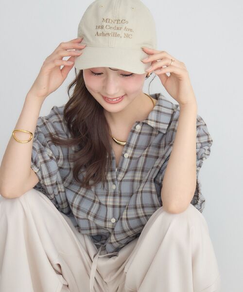 RETRO GIRL(レトロガール)の「アソートシアーコクーンシャツ(シャツ/ブラウス・レディース・ブラック/ナチュラル/ブルー系その他2・FREE)」の22枚目の写真