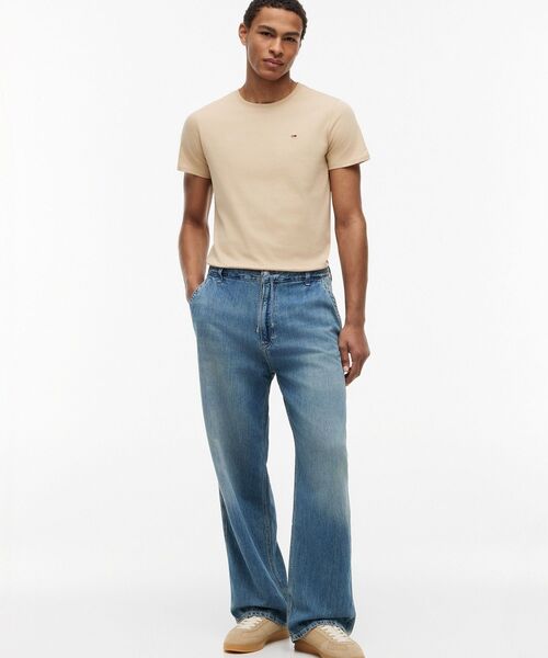 tommy jeans（トミー ジーンズ）の「バギーセーリングジーンズ（デニムパンツ・メンズ・インディゴブルー・28inch/32inch/34inch）」の2枚目の写真