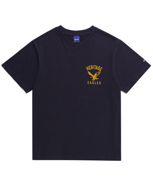 STAFF ONLY(スタッフオンリー)の「HERITAGE EAGLES SMALL SYMBOL TEE (NAVY)(Tシャツ/カットソー・メンズ・その他・LARGE/MEDIUM)」の1枚目の写真
