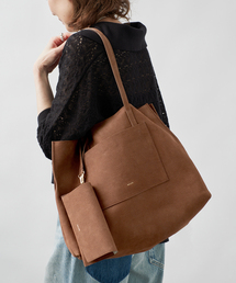 VERMEIL par iena | SALCE サルーチェ GRETE SUEDE with Case W39xH37xD12cm 4463250019(トートバッグ)