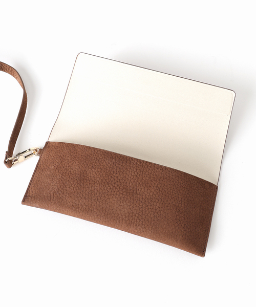 VERMEIL par iena(ヴェルメイユパーイエナ)の「SALCE サルーチェ GRETE SUEDE with Case W39xH37xD12cm 4463250019(トートバッグ・レディース・ブラウン・FREE)」の19枚目の写真