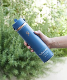 HYDRO FLASK(�n�C�h���t���X�N)��HydroFlask/�n�C�h���t���X�N ARC 24oz WIDE FLEX STRAW CAP ���� �X�e�����X�{�g�� ���@�r �}�C�{�g�� �ۉ��ۗ� �X�g���[ �����^�b�` ������t�� 700ml �����Y ���f�B�[�X 2026�N �� �ĕ�(����)