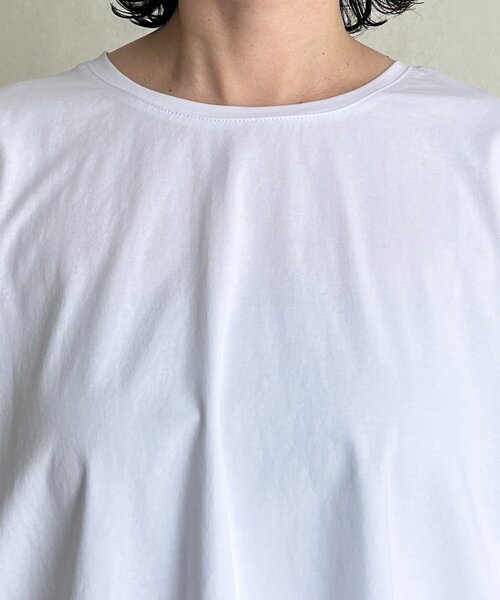 un dix cors（アンディコール）の「レースドルマンプルオーバー（Tシャツ/カットソー・レディース・ブラック/グレー/オフホワイト・FREE）」の13枚目の写真