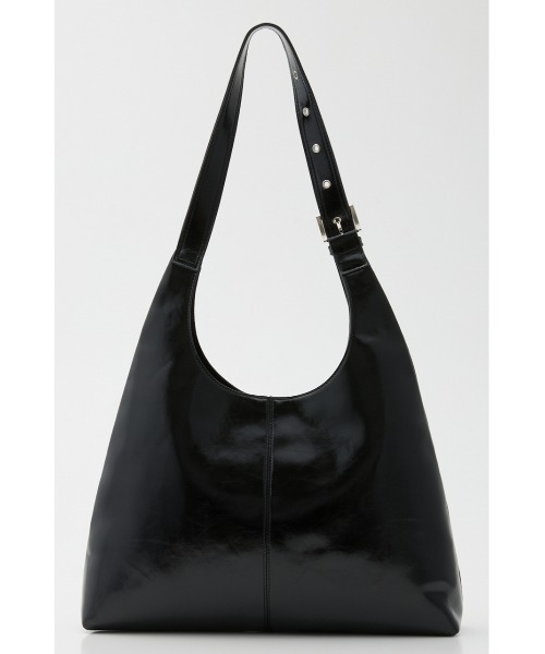 SLY(スライ)の「TRIANGLE TOTE BAG トライアングルトートバッグ 秋服 冬服(トートバッグ・レディース・ベージュ/ブラック・FREE)」の6枚目の写真