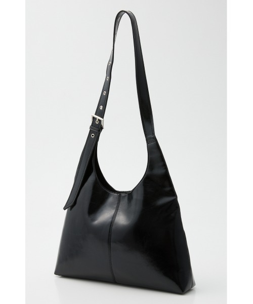 SLY(スライ)の「TRIANGLE TOTE BAG トライアングルトートバッグ 秋服 冬服(トートバッグ・レディース・ベージュ/ブラック・FREE)」の7枚目の写真