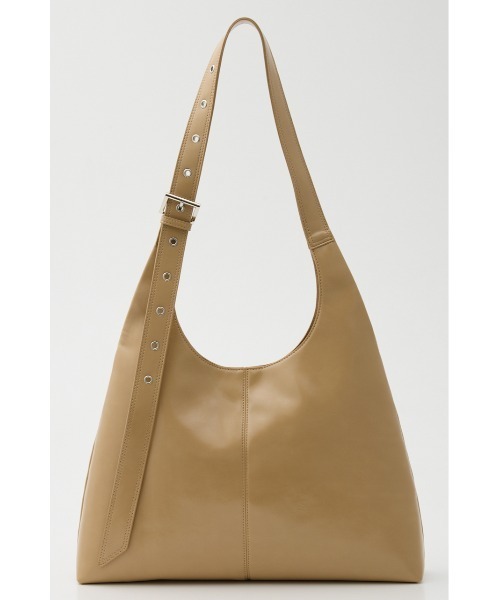 SLY(スライ)の「TRIANGLE TOTE BAG トライアングルトートバッグ 秋服 冬服(トートバッグ・レディース・ベージュ/ブラック・FREE)」の9枚目の写真