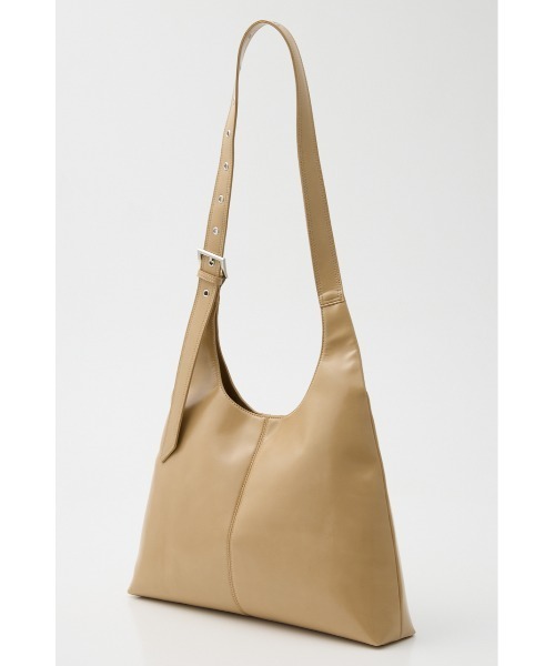 SLY(スライ)の「TRIANGLE TOTE BAG トライアングルトートバッグ 秋服 冬服(トートバッグ・レディース・ベージュ/ブラック・FREE)」の13枚目の写真