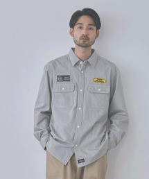 【GENUINE Dickies/ジェニュインディッキーズ】ワッペンワークシャツ