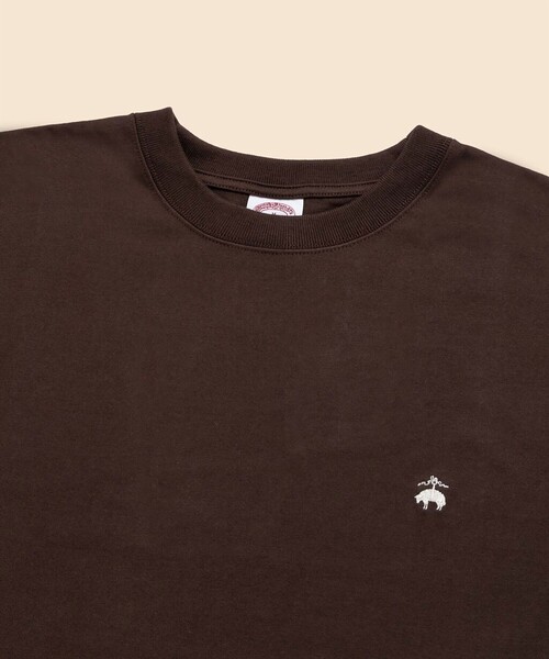 BROOKS BROTHERS(ブルックスブラザーズ)の「USAコットンジャージー GFロゴ ロングスリーブ Tシャツ(Tシャツ/カットソー・メンズ・ブルー/ブラウン/グリーン・LARGE/MEDIUM/X-LARGE/SMALL)」の5枚目の写真
