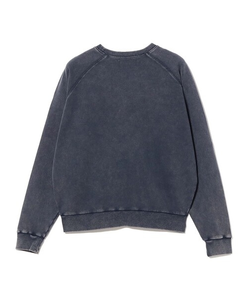 International Gallery BEAMS(インターナショナルギャラリービームス)の「【別注】U/MUSIC × IG / DANIEL JOHNSTON THE BEAST グラフィック スウェット(スウェット・メンズ・ネイビー・MEDIUM/SMALL/LARGE)」の4枚目の写真