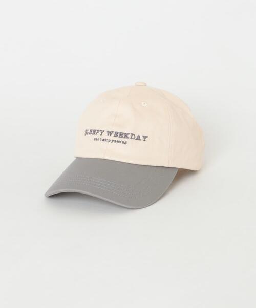 URBAN RESEARCH Sonny Label（アーバンリサーチサニーレーベル）の「SLEEPY WEEKDAY CAP（キャップ・レディース・ボルドー/グレー/アイボリー・ONE）」の8枚目の写真