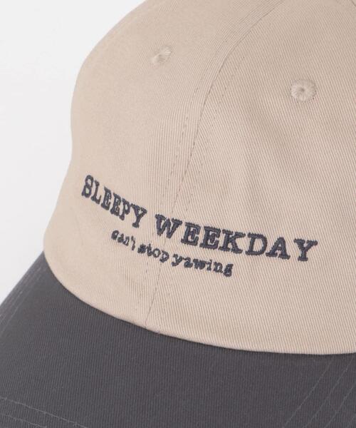 URBAN RESEARCH Sonny Label（アーバンリサーチサニーレーベル）の「SLEEPY WEEKDAY CAP（キャップ・レディース・ボルドー/グレー/アイボリー・ONE）」の15枚目の写真