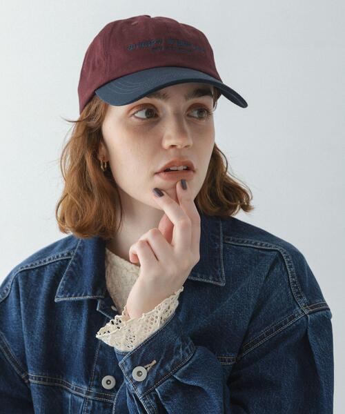 URBAN RESEARCH Sonny Label（アーバンリサーチサニーレーベル）の「SLEEPY WEEKDAY CAP（キャップ・レディース・ボルドー/グレー/アイボリー・ONE）」の16枚目の写真