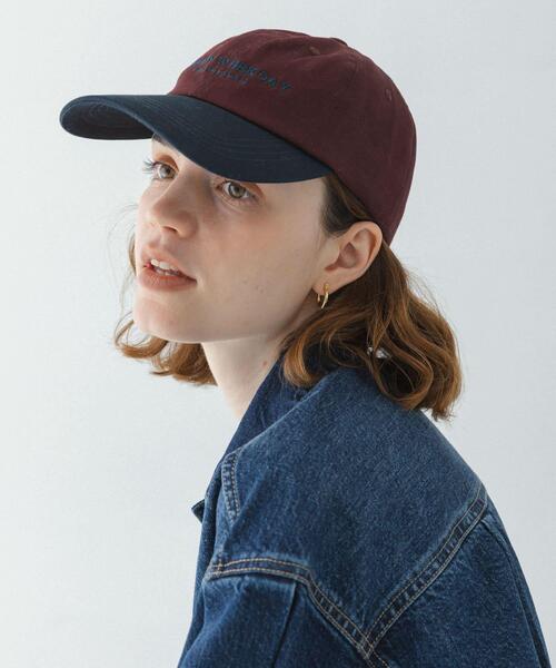 URBAN RESEARCH Sonny Label（アーバンリサーチサニーレーベル）の「SLEEPY WEEKDAY CAP（キャップ・レディース・ボルドー/グレー/アイボリー・ONE）」の17枚目の写真