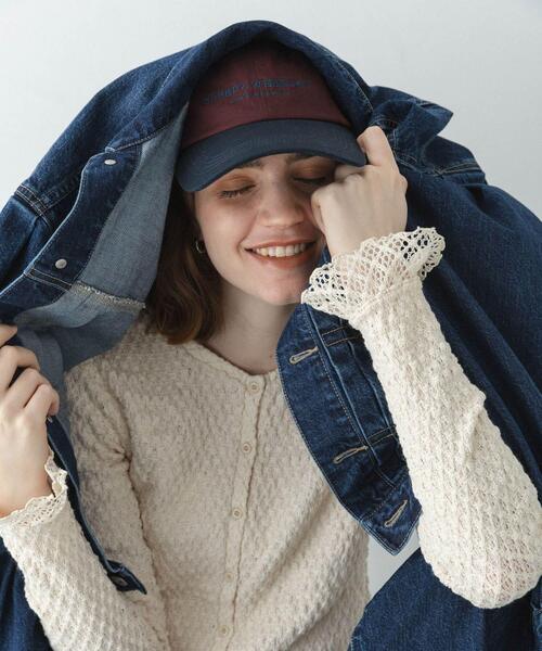 URBAN RESEARCH Sonny Label（アーバンリサーチサニーレーベル）の「SLEEPY WEEKDAY CAP（キャップ・レディース・ボルドー/グレー/アイボリー・ONE）」の20枚目の写真