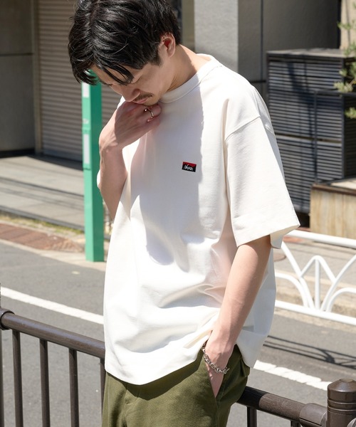 NANGA(ナンガ)の「【NANGA】ECO HYBRID BOX LOGO EMBROIDERY TEE NW2411-1G804(Tシャツ/カットソー・メンズ・ホワイト/アッシュグレー/ブラック・M/L/XL)」の1枚目の写真