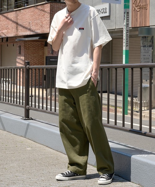 NANGA(ナンガ)の「【NANGA】ECO HYBRID BOX LOGO EMBROIDERY TEE NW2411-1G804(Tシャツ/カットソー・メンズ・ホワイト/アッシュグレー/ブラック・M/L/XL)」の9枚目の写真