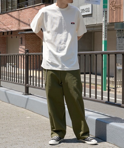 NANGA(ナンガ)の「【NANGA】ECO HYBRID BOX LOGO EMBROIDERY TEE NW2411-1G804(Tシャツ/カットソー・メンズ・ホワイト/アッシュグレー/ブラック・M/L/XL)」の10枚目の写真